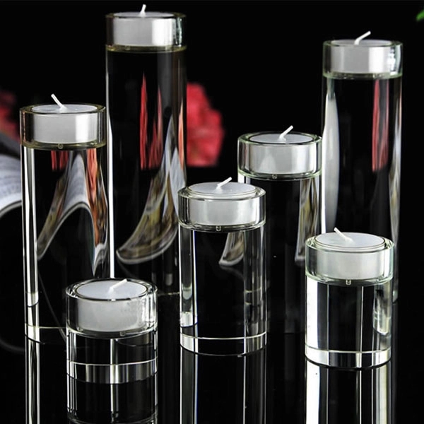 Round Crystal Candle Holders 7