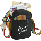 Rainbow RPET Crossbody Tote 28