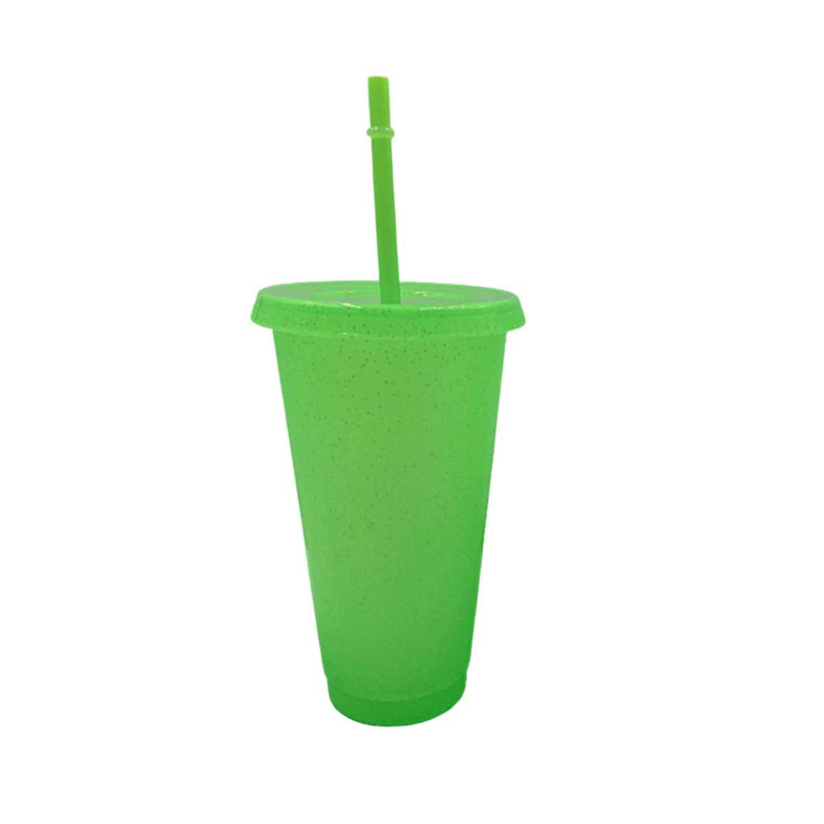 Reusable Sparkle Straw Cup 24oz for Drinks 10