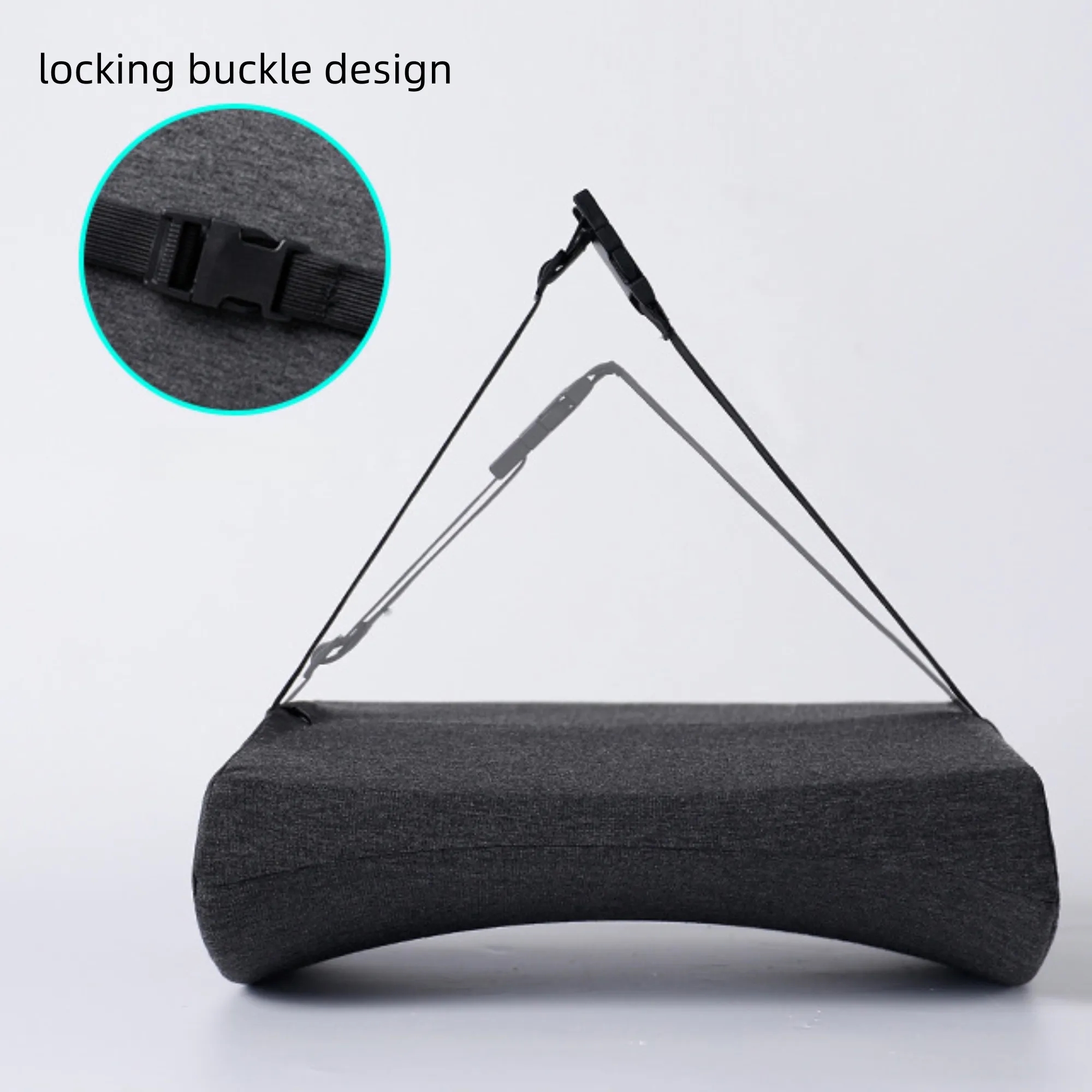 Support Back CushionLumbar Backrest Wedge Pillow 5
