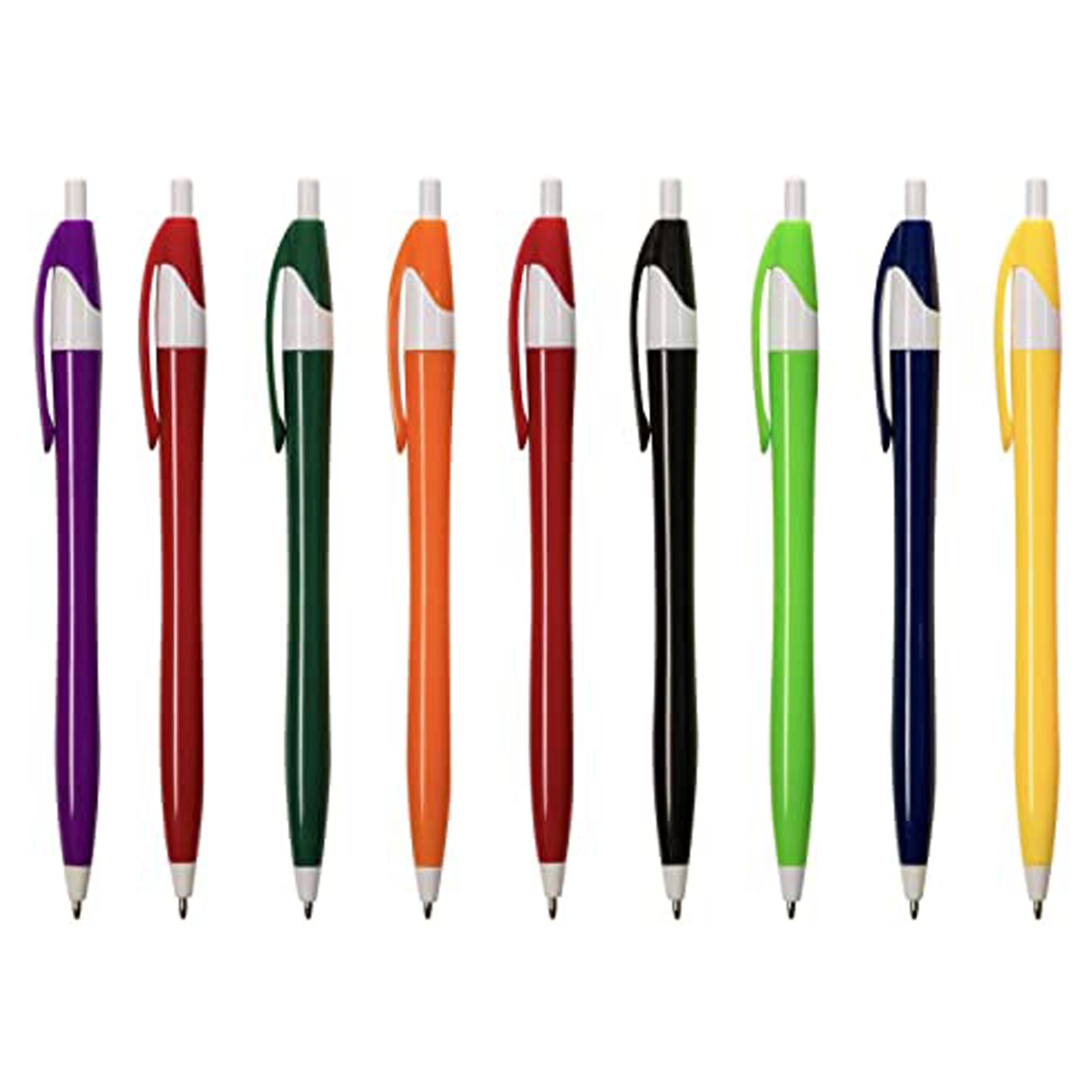 Thin Plastic Ballpoint Pen 5