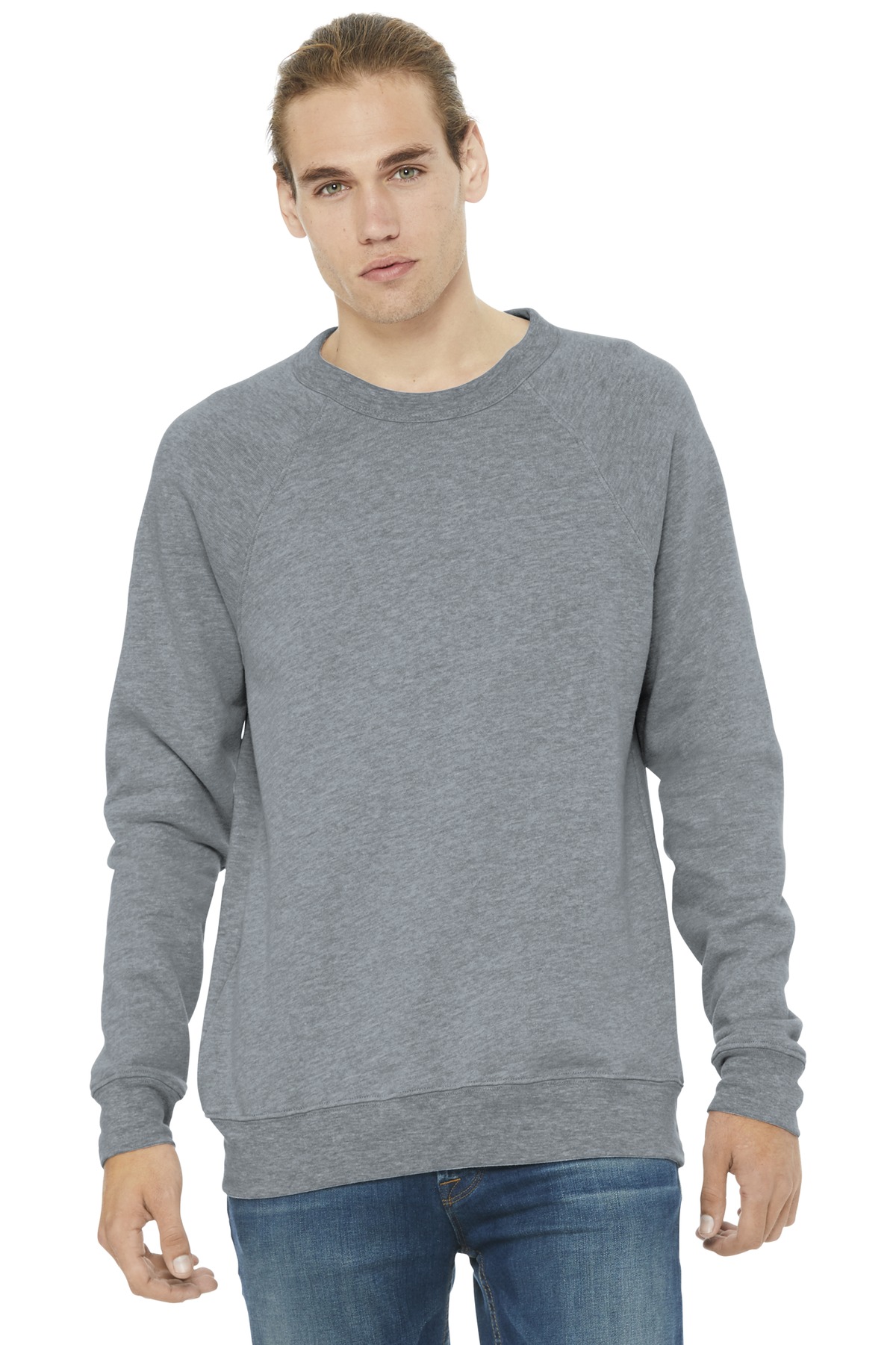 BELLA+CANVAS® Unisex Sponge Fleece Raglan Sweatshirt 8