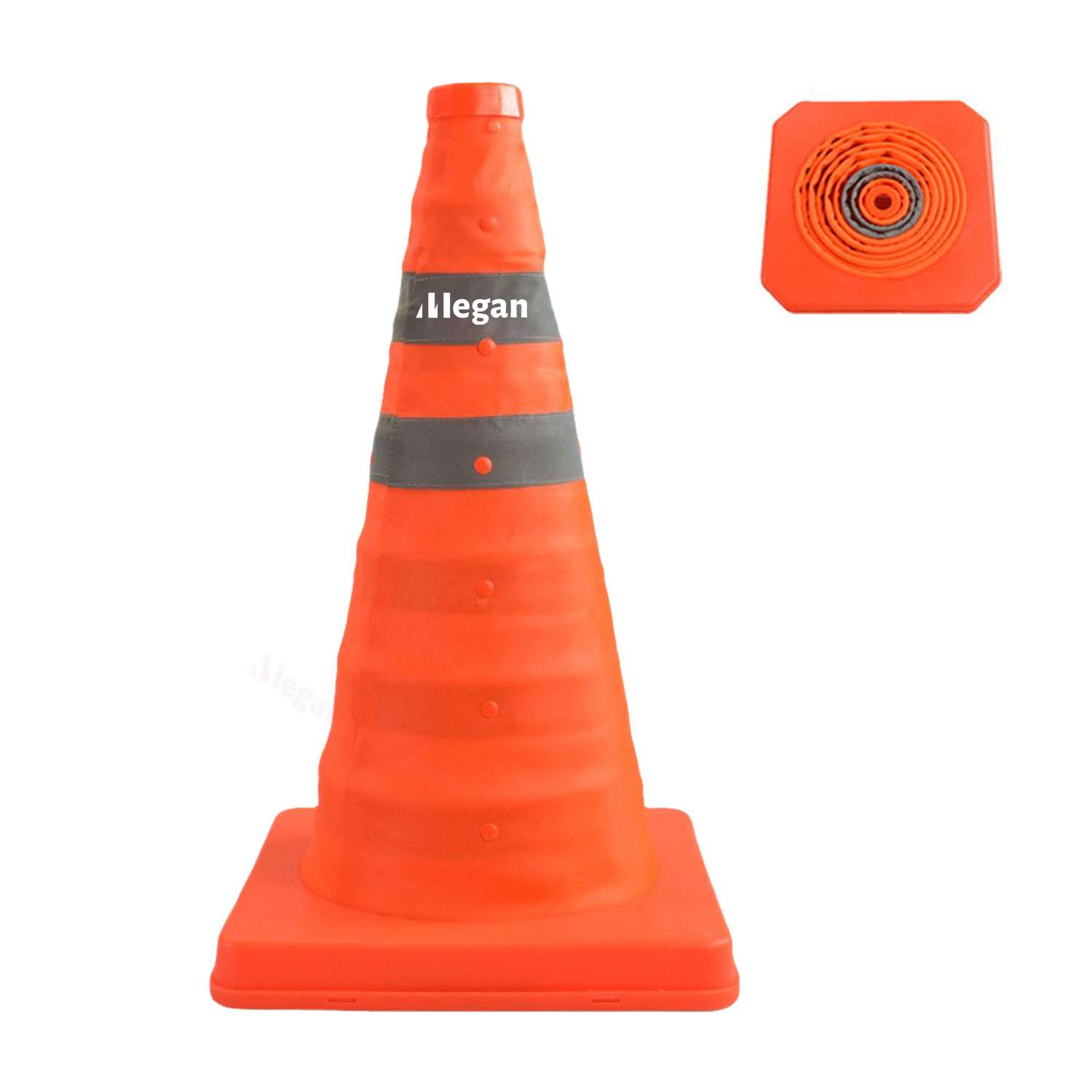 Lightweight Safe Strong Reflective Foldable Traffic Cone 2