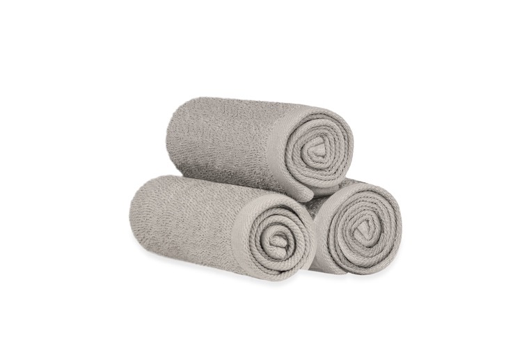 Silver Grey Spa Salon Towel, 16 x 27, 2.75 lb. 2
