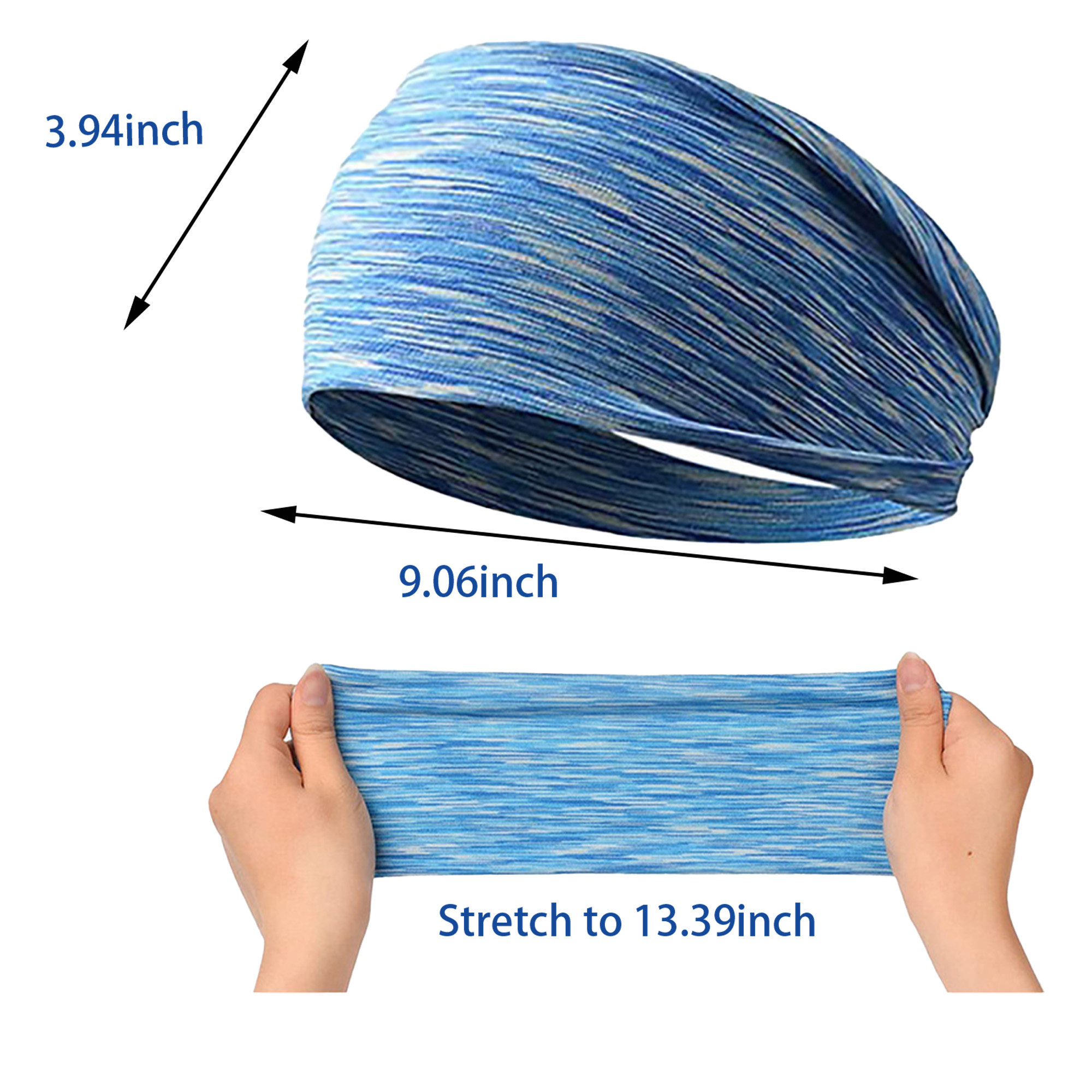MOQ 50 Absorbent Colourful Headscarf 2