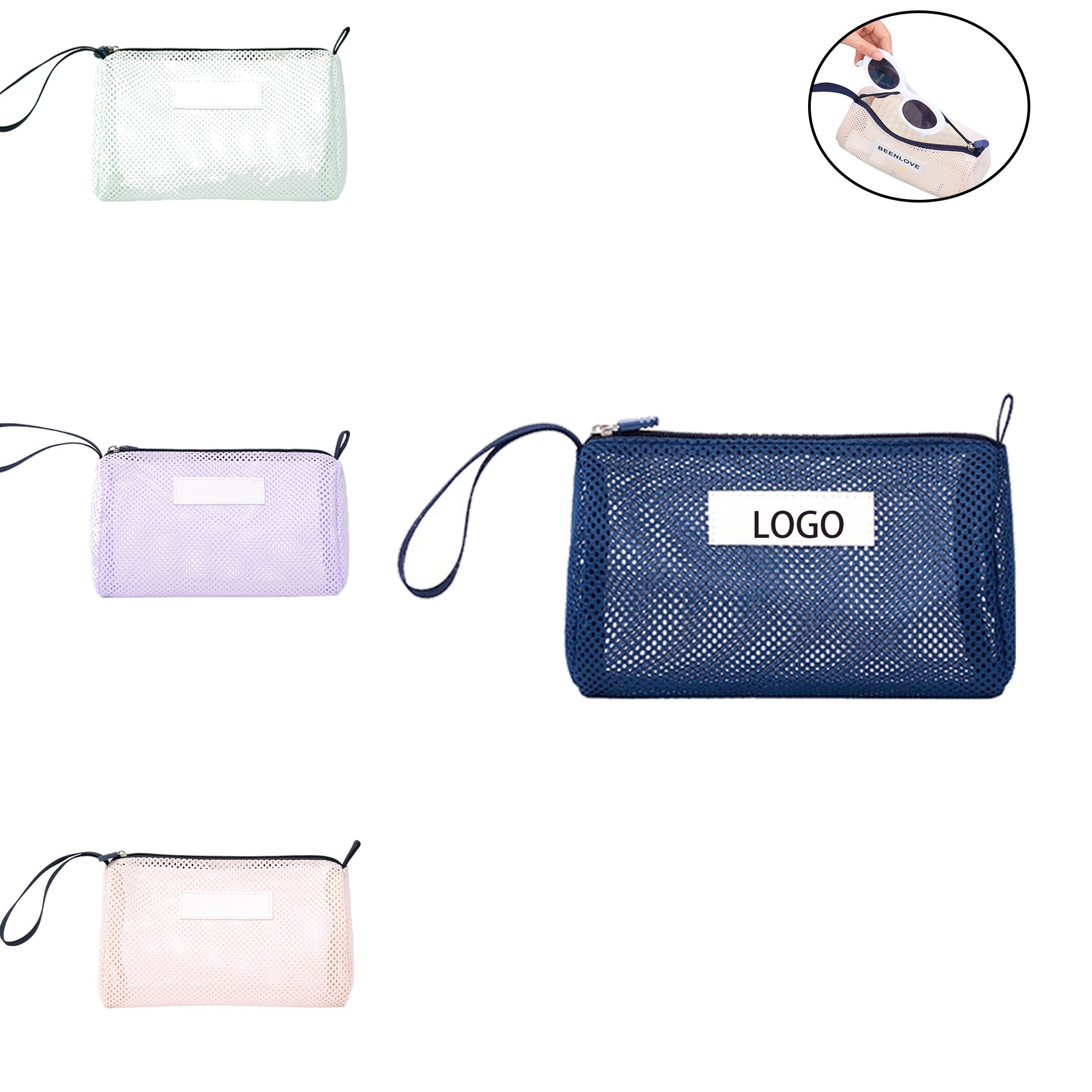 Mesh Cosmetic Storage Bag 3