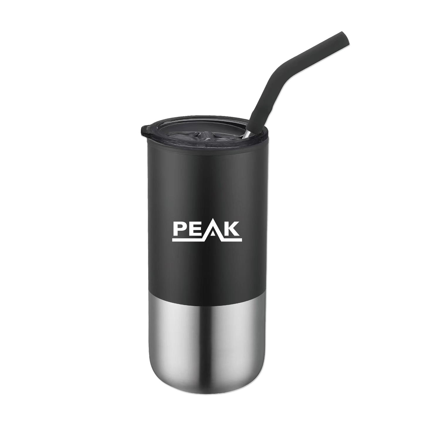 16 Oz. Double Wall Tumbler with Straw 5