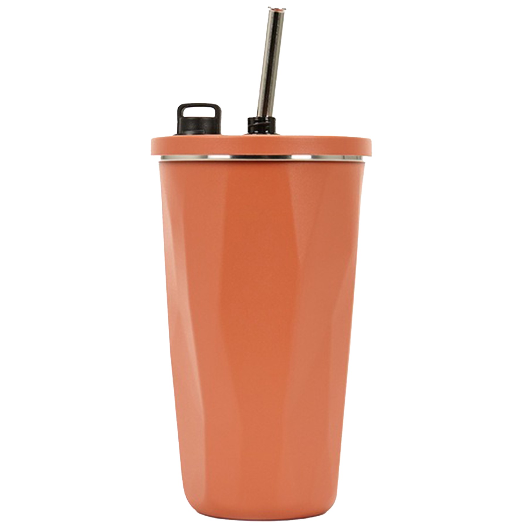 20Oz Diamond-Shaped Sippy Coffee Cup 4