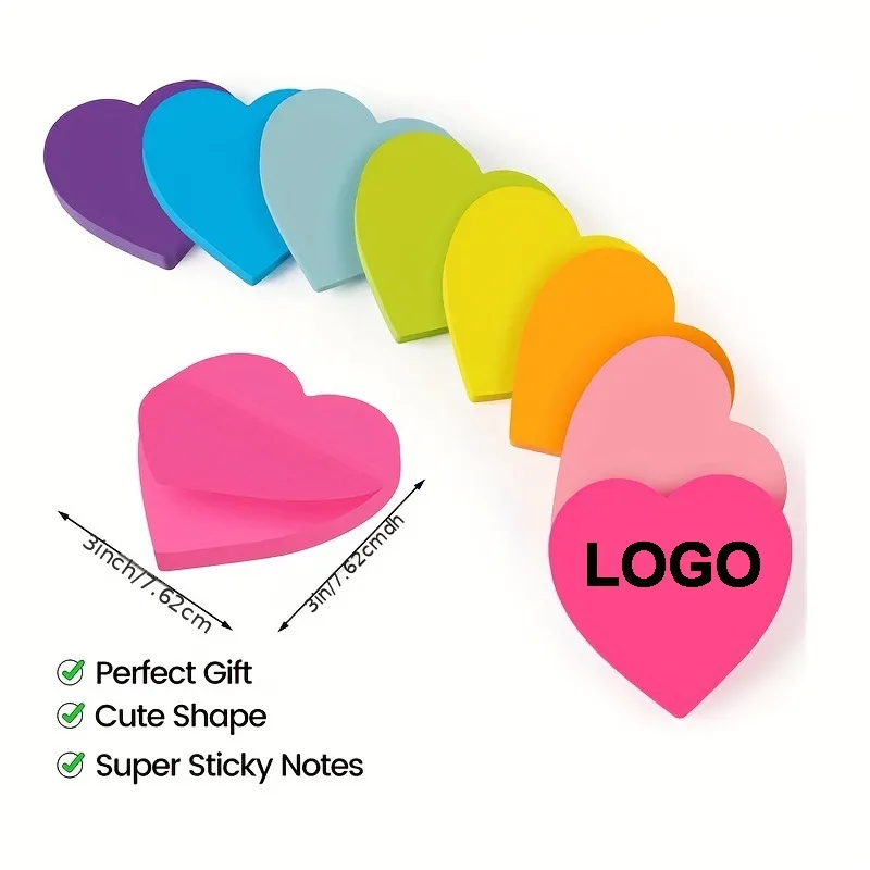 Heart Sticky Notes 7
