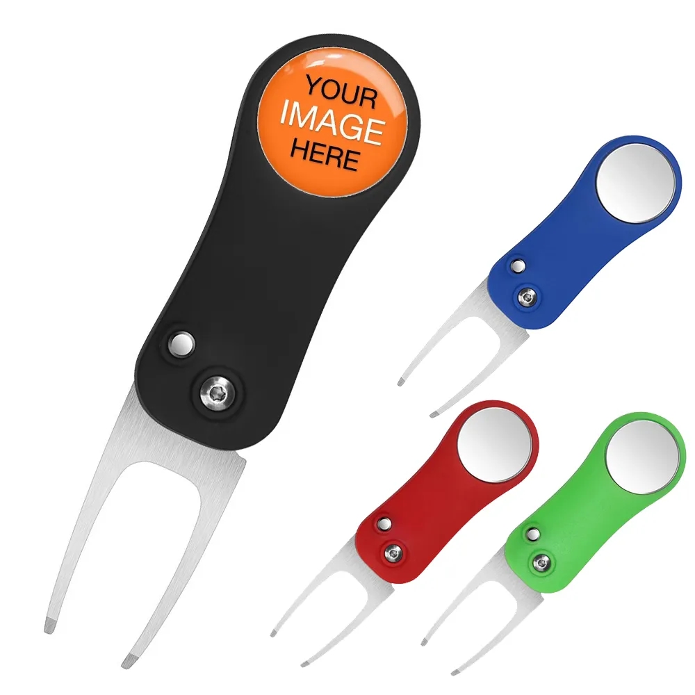 Matte Golf Divot Tool with Ball Marker 2