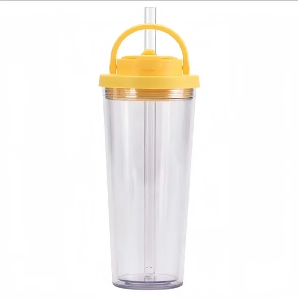 24oz Boba Tumbler - Insulated Cup with Lid & Straw 4
