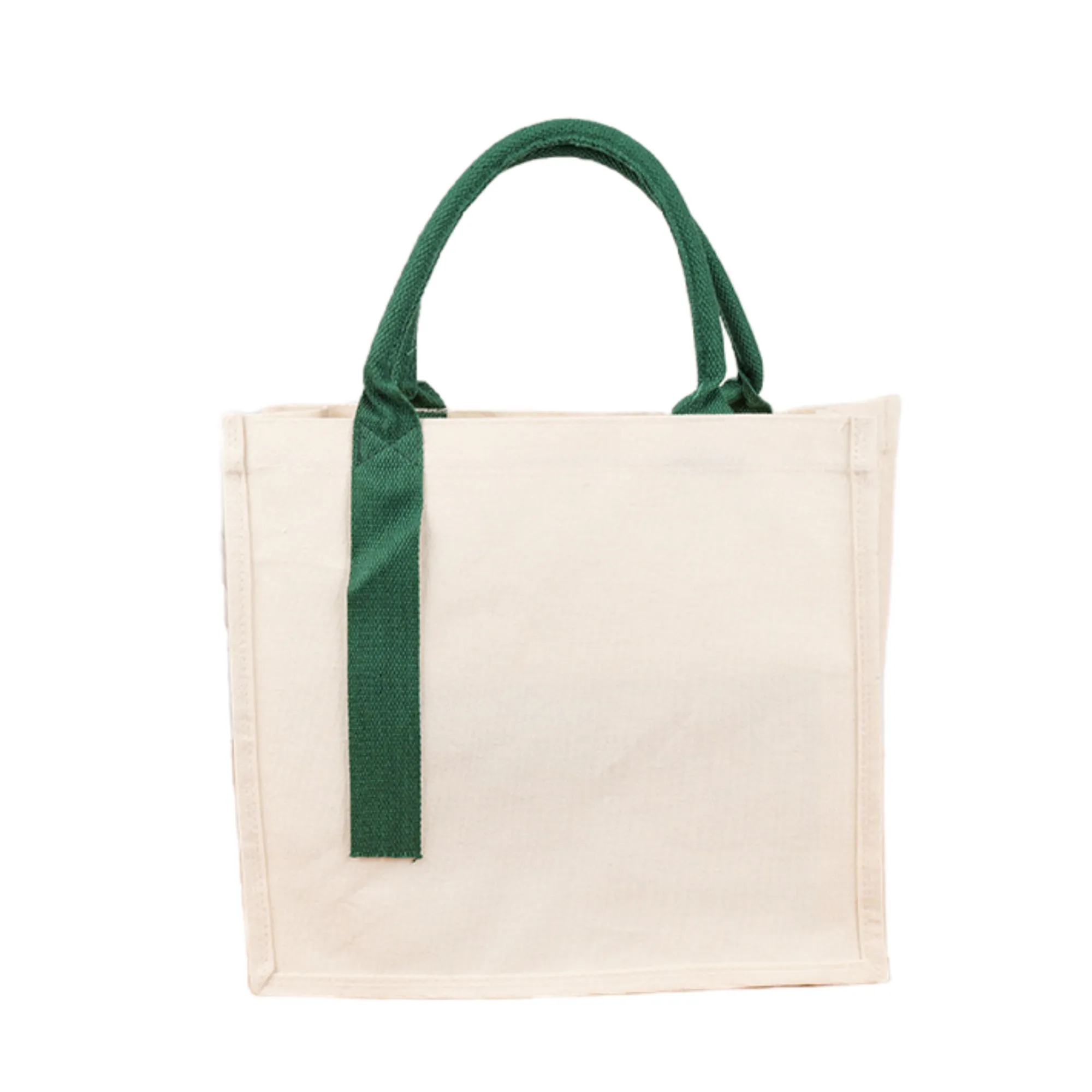 Thickened Canvas Tote Bag with Handle 4