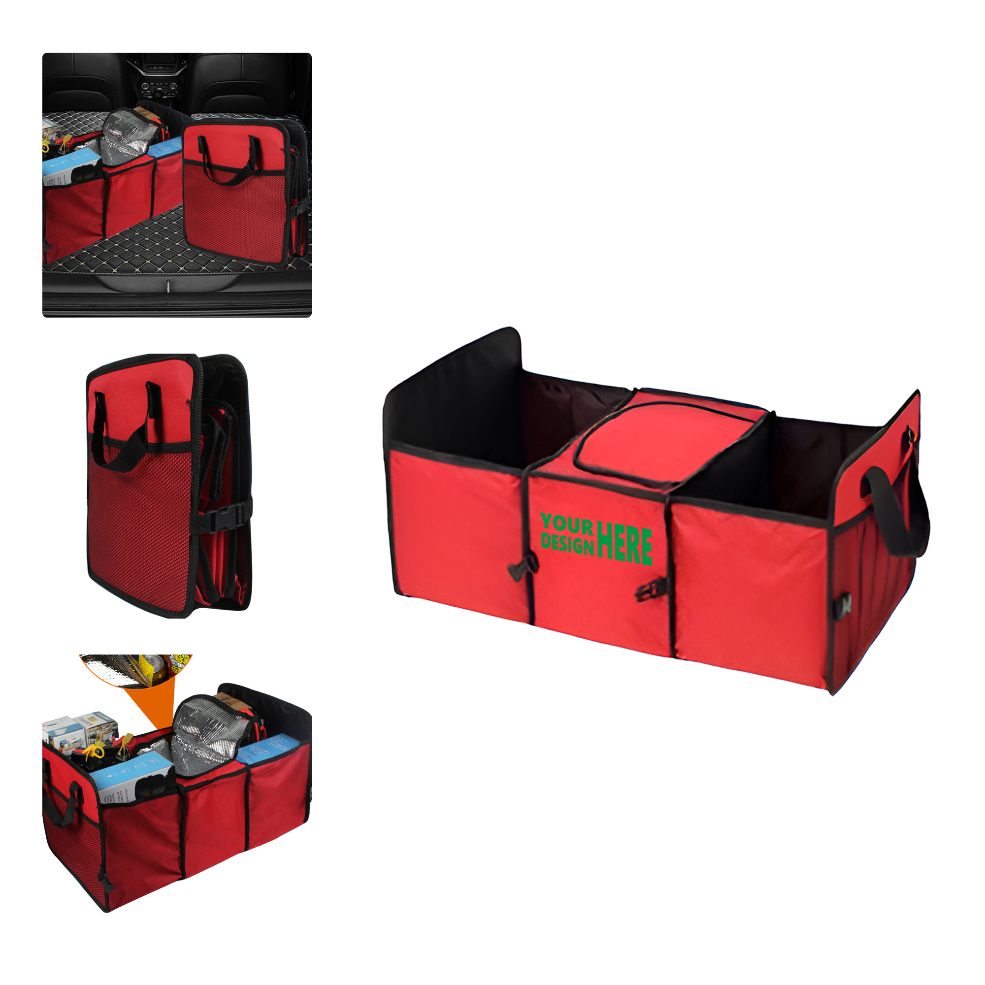 MOQ 50 Car Insulated Storage Organizer for Trunk 2