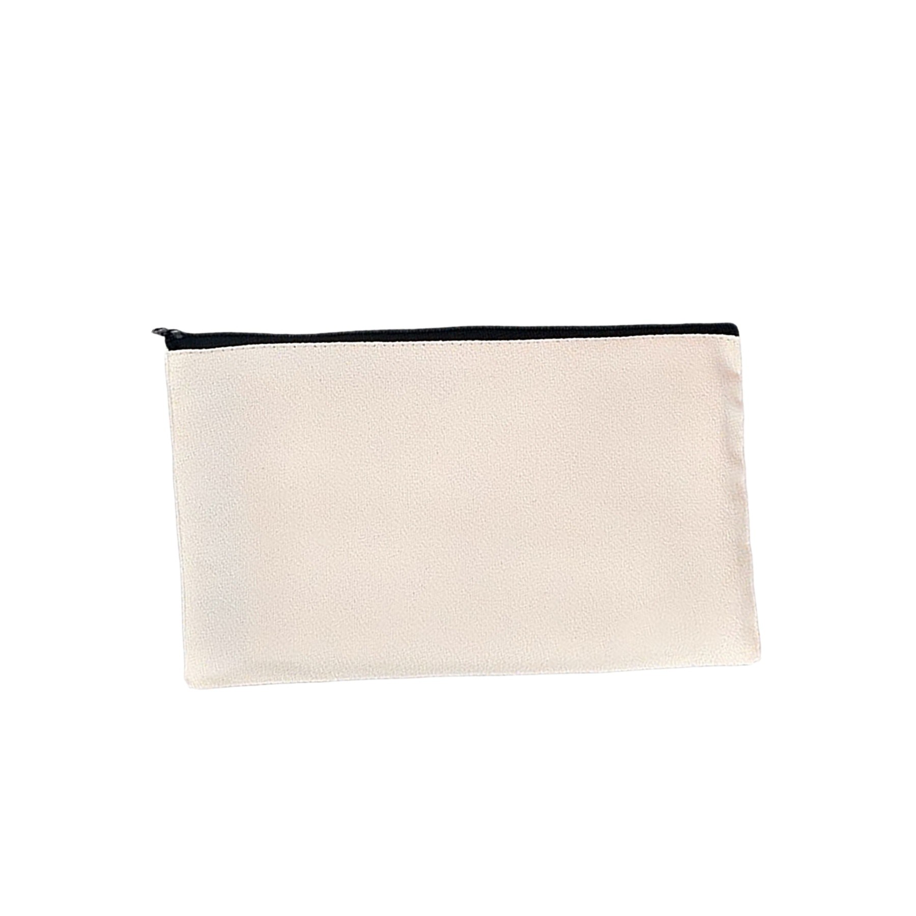 Multipurpose Canvas Color Zippered Pencil Case 7