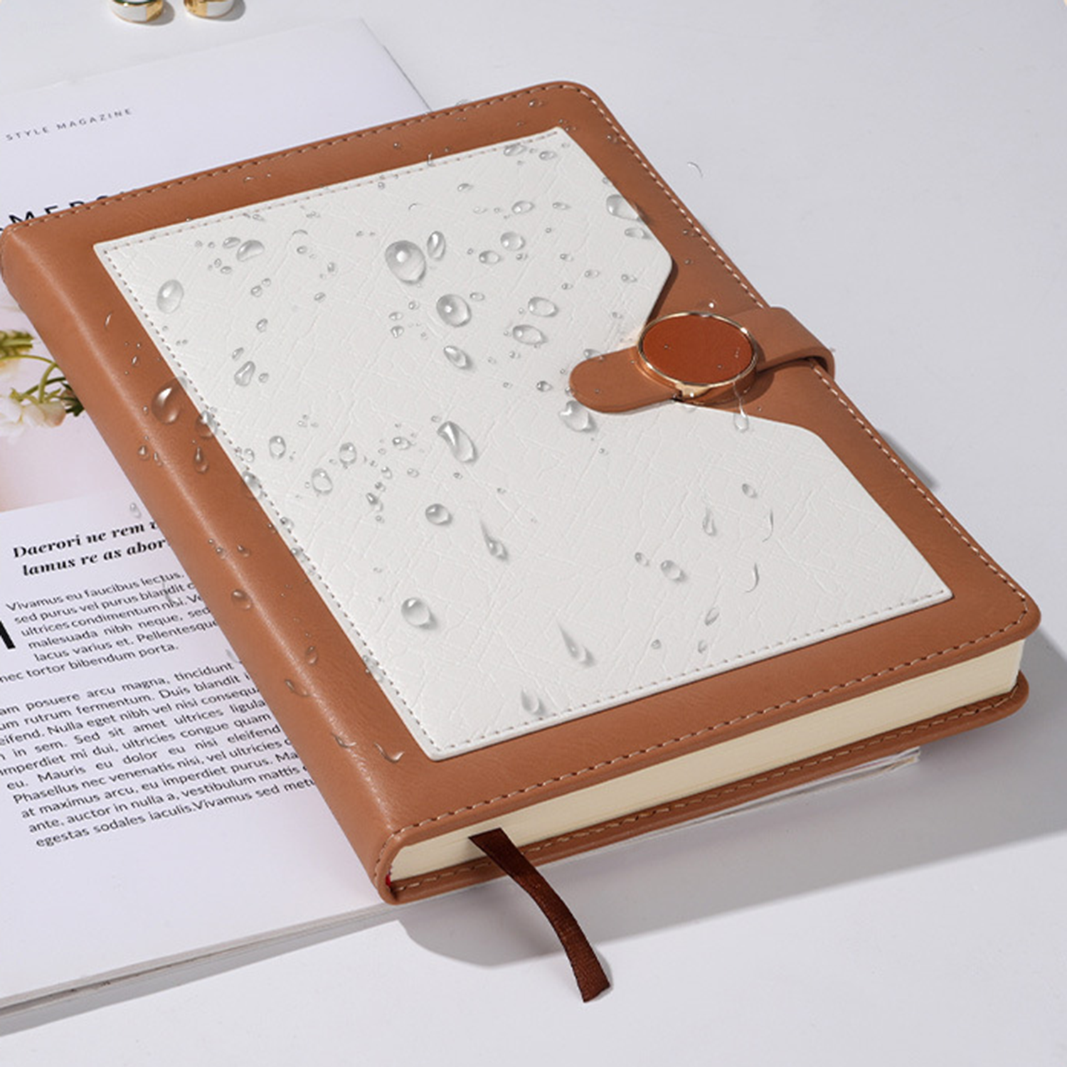 A5 Work PU Leather Notebook 2