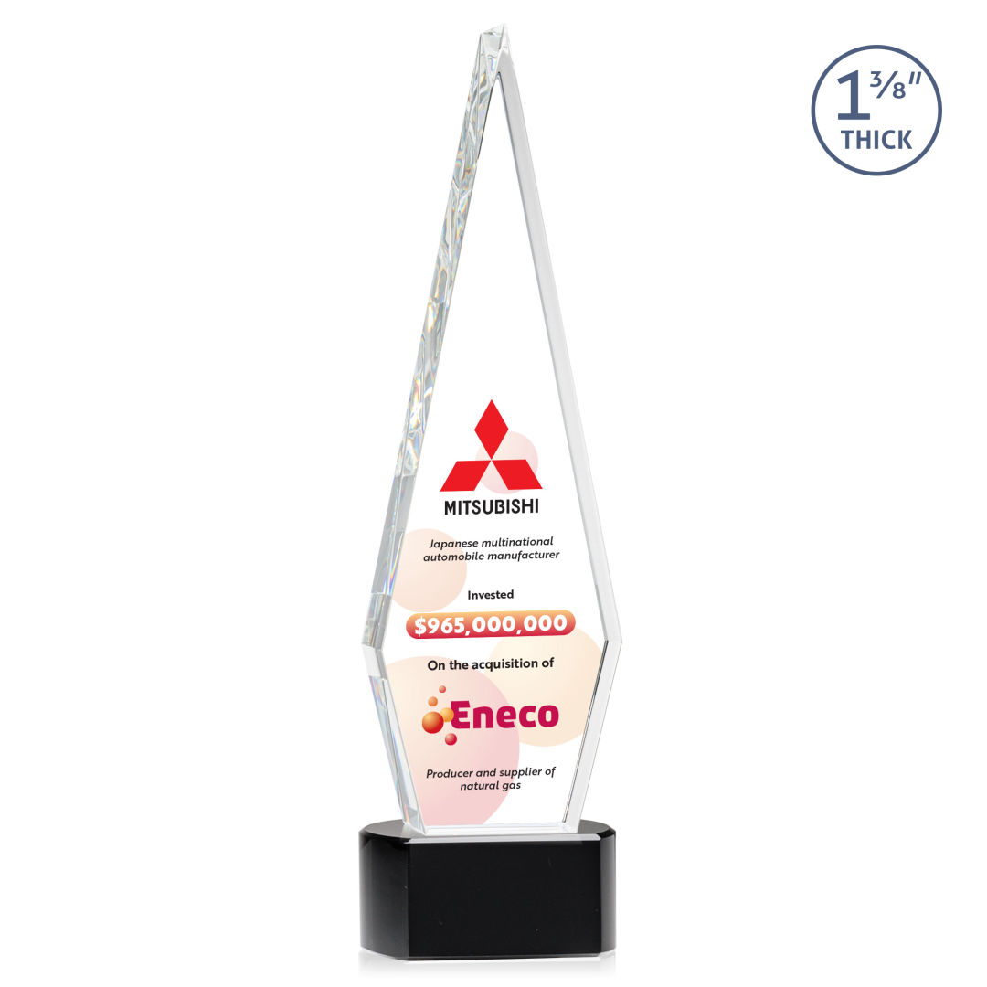 Springfield VividPrint™ Award on Paragon Base - Black 12