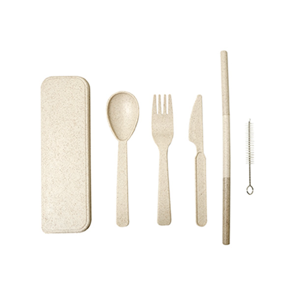 Artesia Wheat Fibre Utensil Set In A Case 3