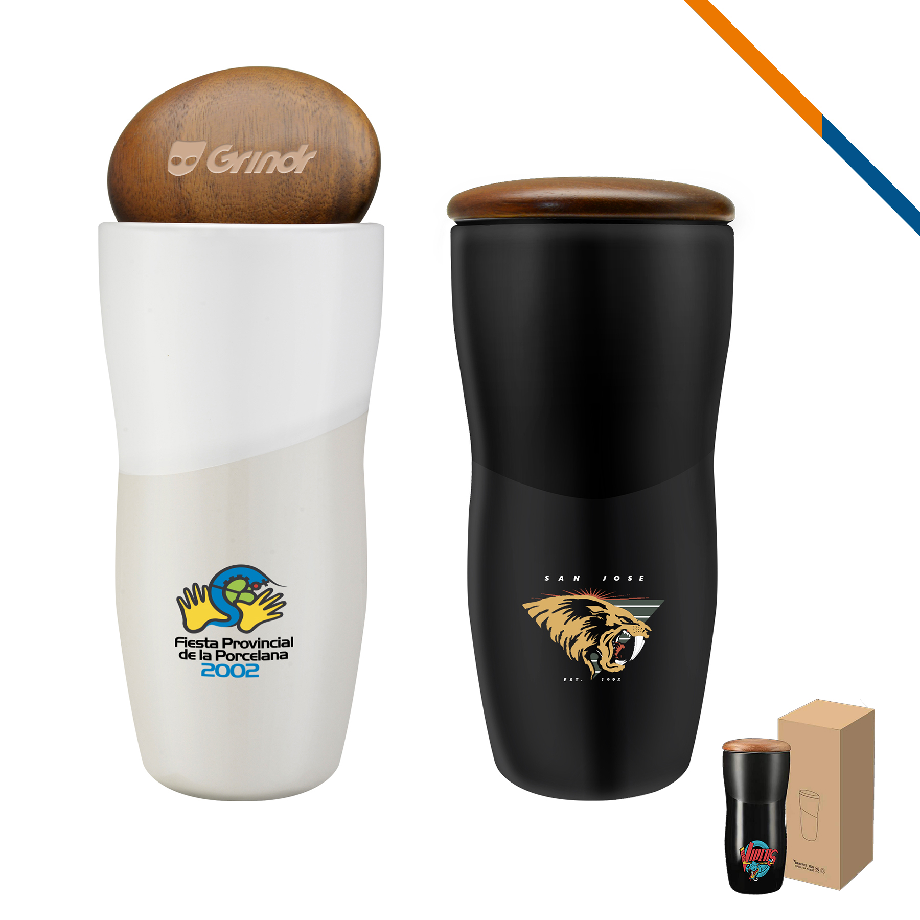 Foxy Ceramic Tumbler - 12OZ. 3