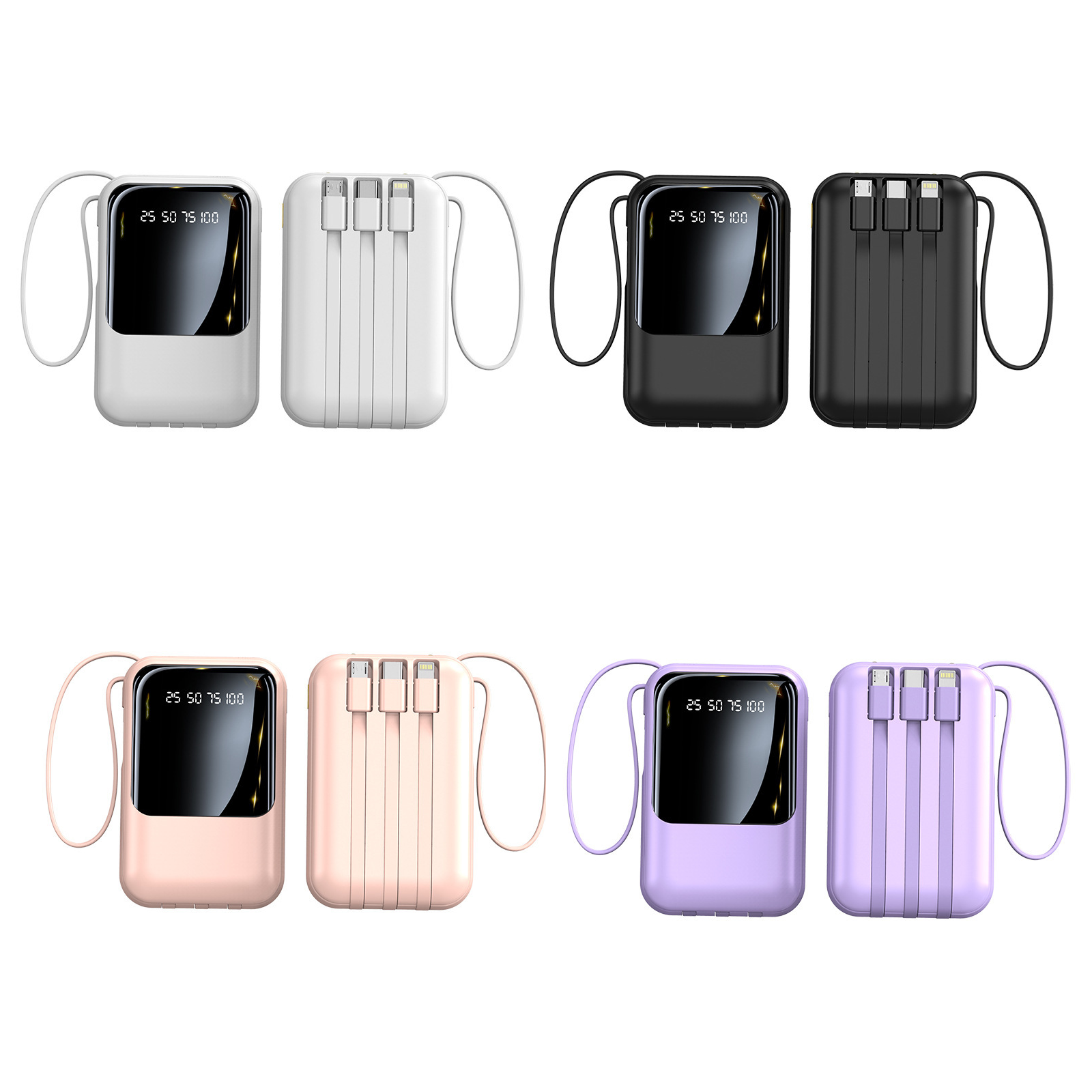 Flashlight Power Bank Large Display 6