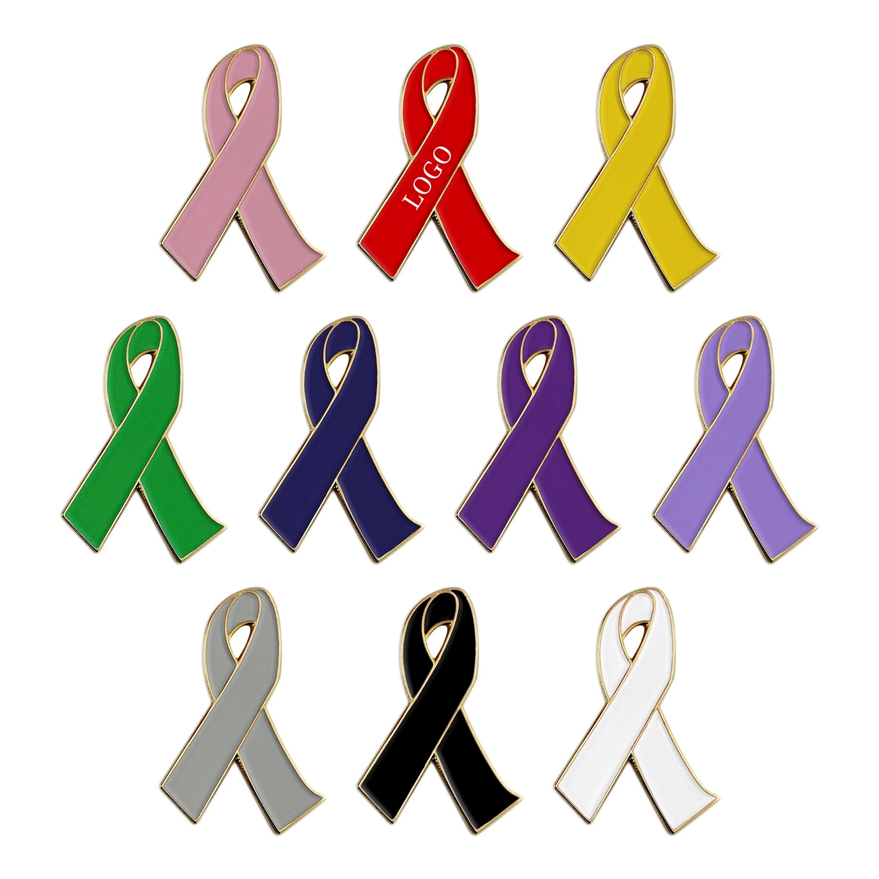 Awareness Ribbon Lapel Pin 7