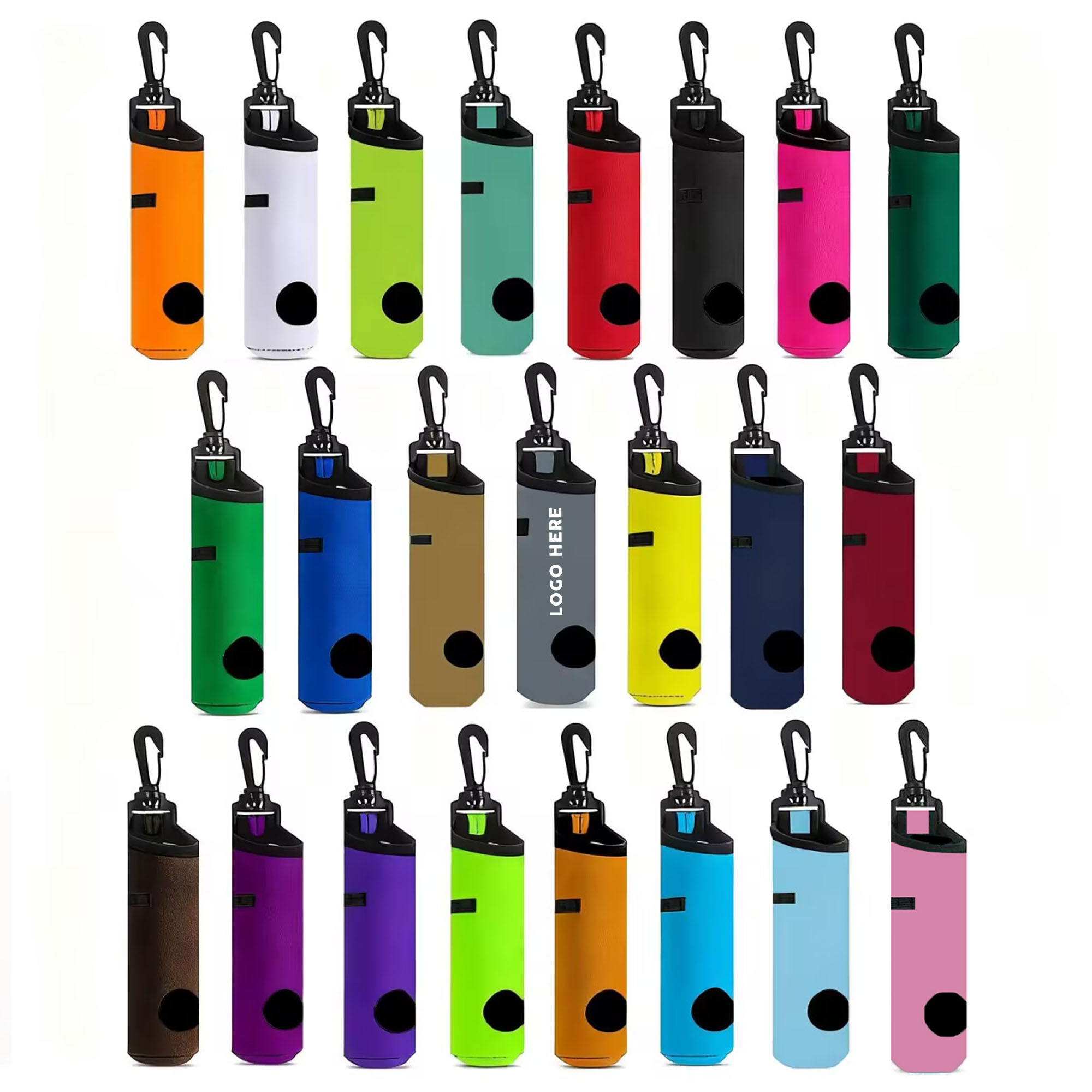 Neoprene Pouch Golf Ball Carry Bag 3