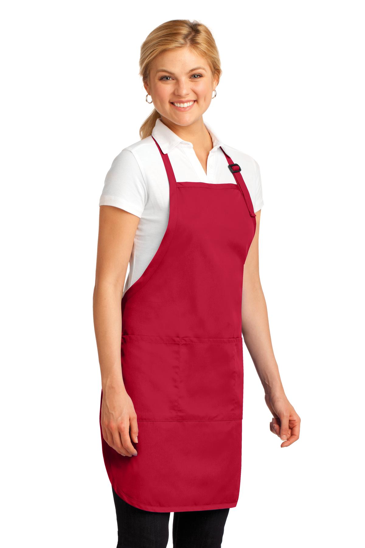 Port Authority Easy Care Full-Length Apron with Stain Release. A703 32