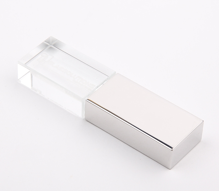 Crystal LED Light USB Flash Drive 4