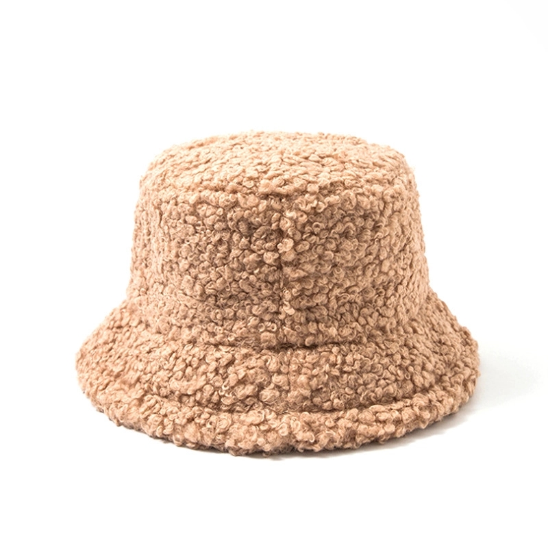 Lambs Wool Bucket Hat for Womens & Cute Girls 3