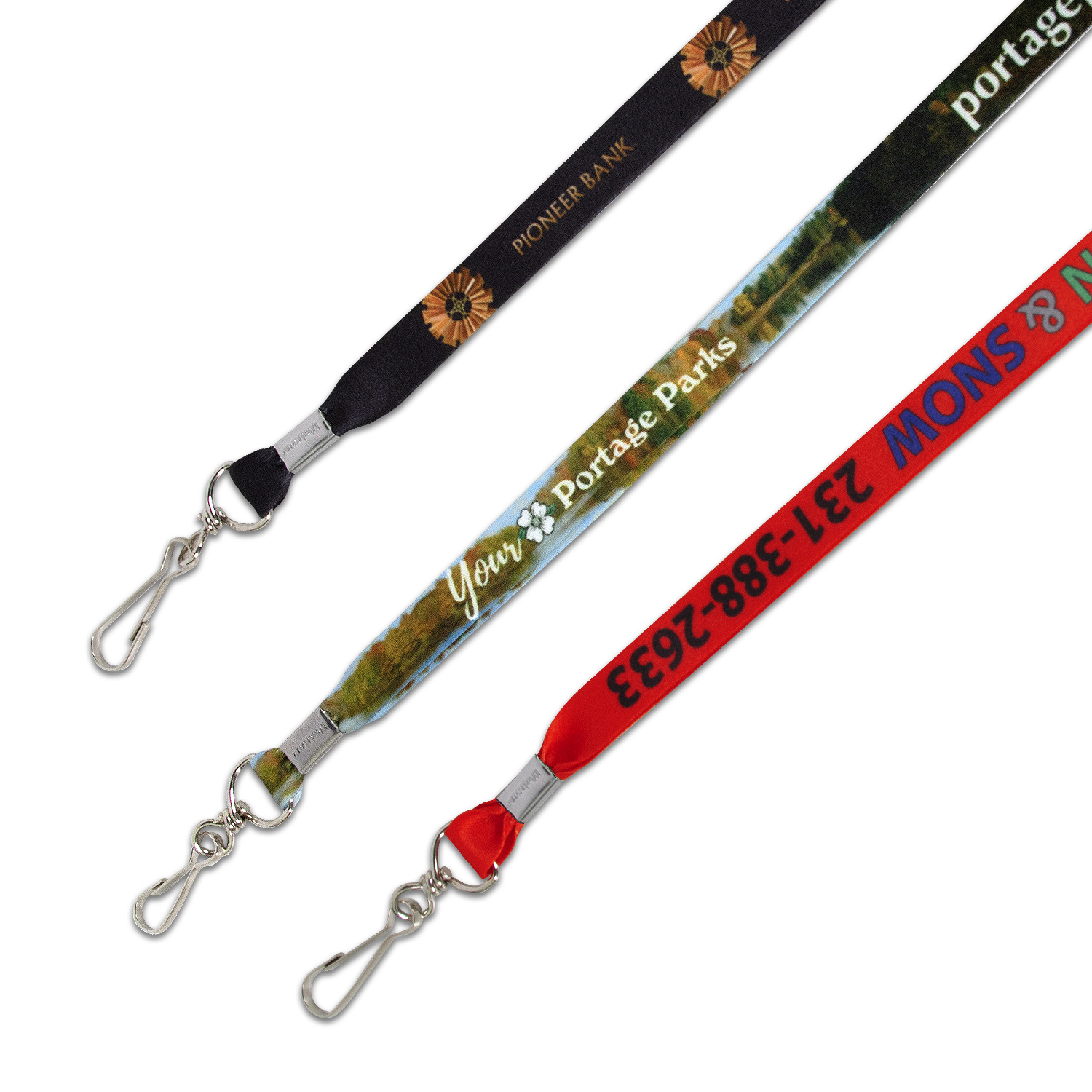 1/2" Eco-Friendly Dye Sublimated Lanyard 1