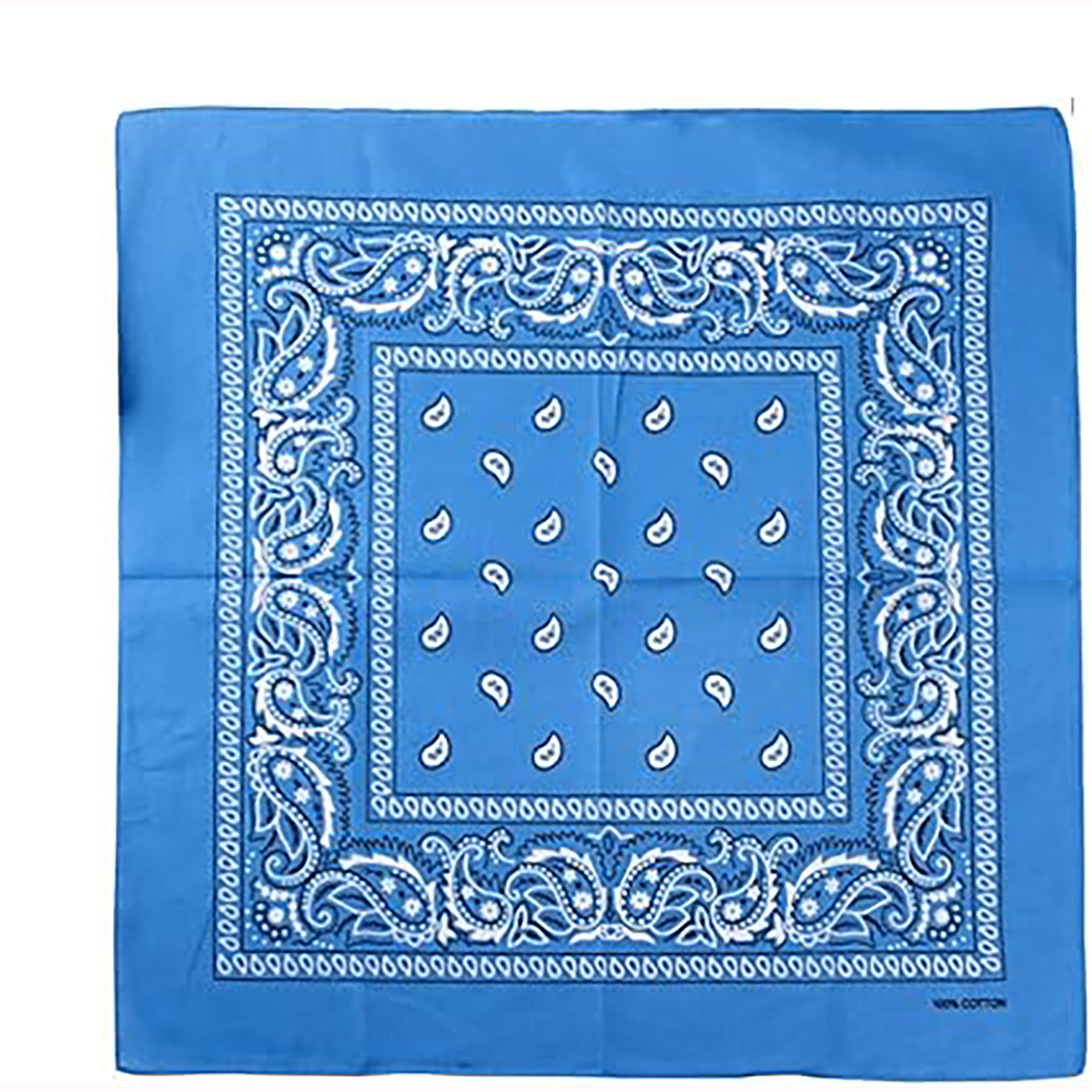 Pure Cotton Paisley Pattern Bandanas 7