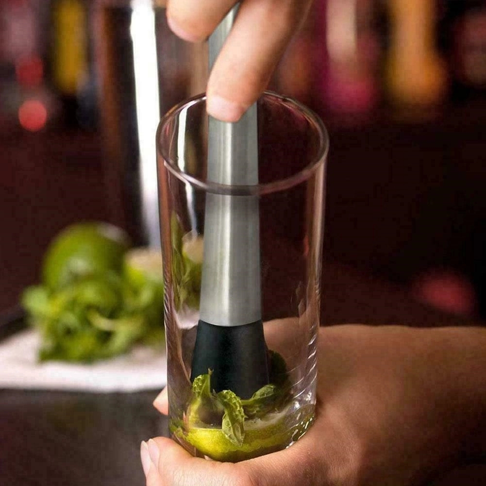 Stainless Steel 8" Muddler for Cocktails 8