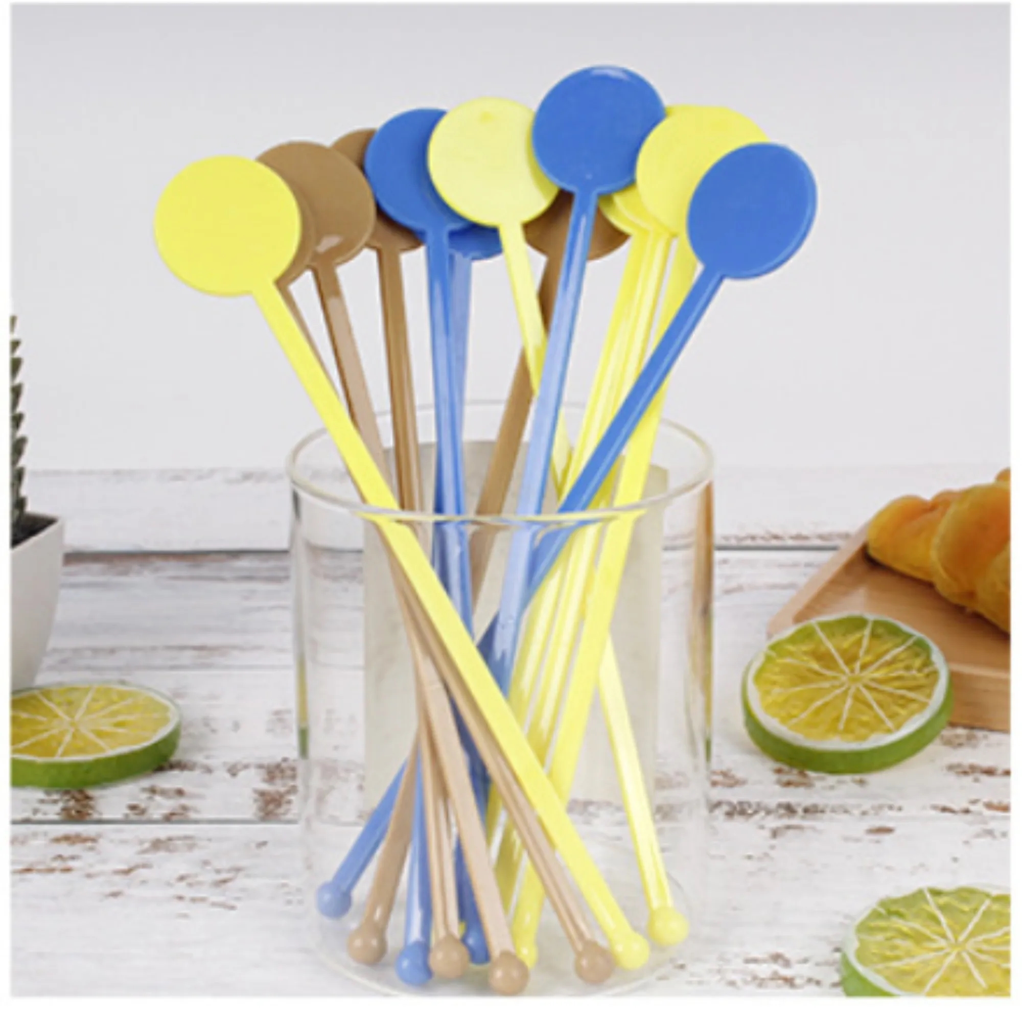 Bar KTV drinks milk tea coffee decorations stirring sticks 3