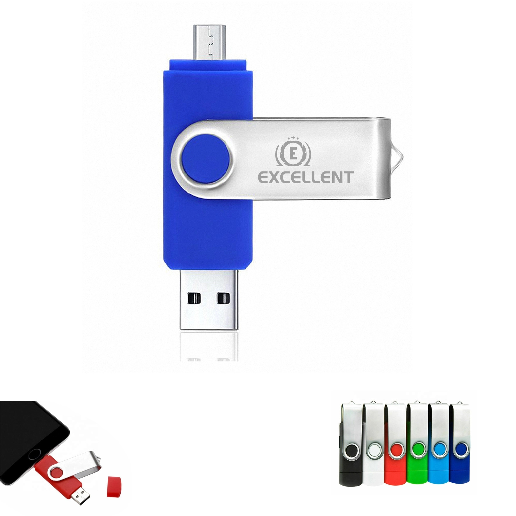 8 GB Mobile Phone And Computer Dual-Use Flash Drive 2