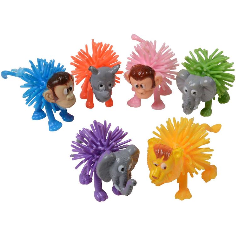 Wild Animal Wooly Balls Assorted - 2" 2
