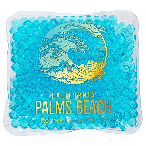 Full-Color Square Aqua Pearls™ Hot/Cold Pack 4