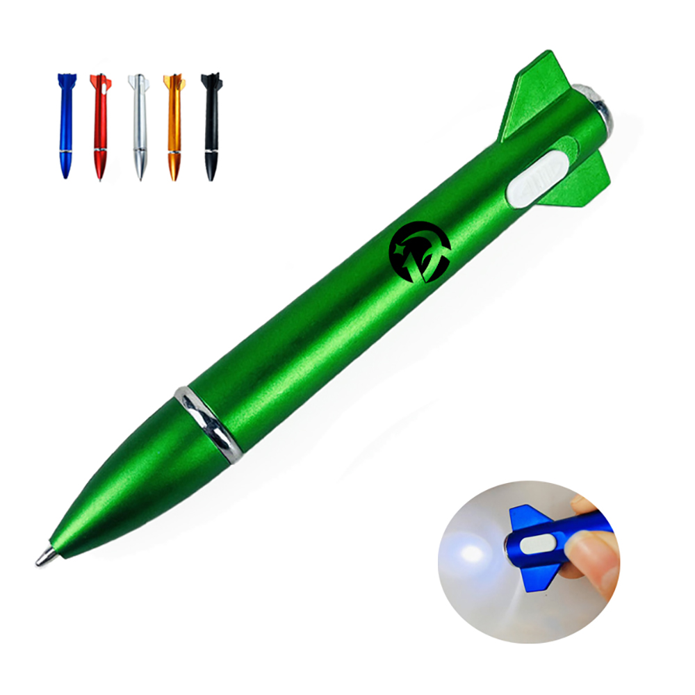 Ink-Proof Ballpoint Pen Missile Shape 6