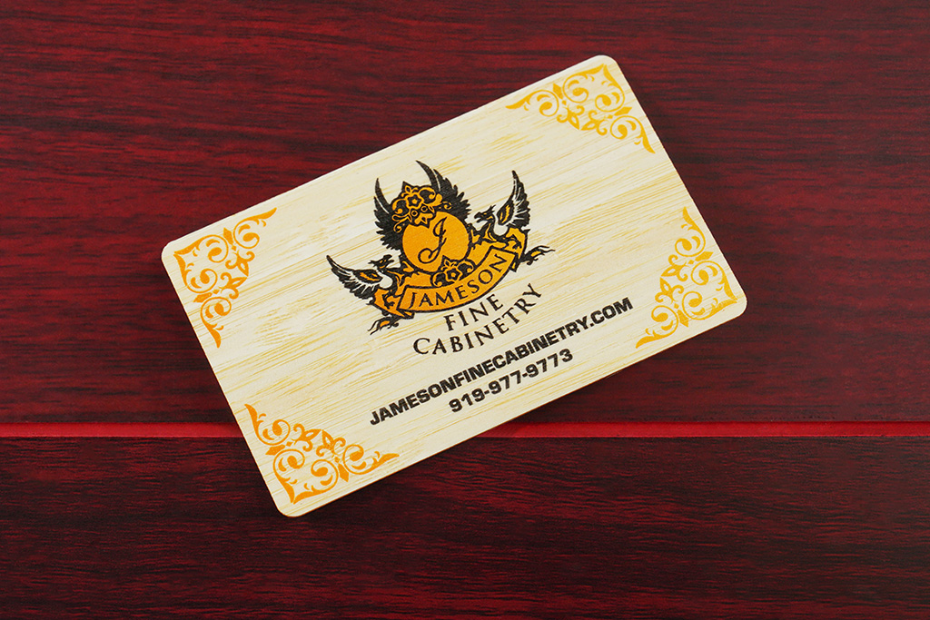 24 Hour Wood Business Cards 43