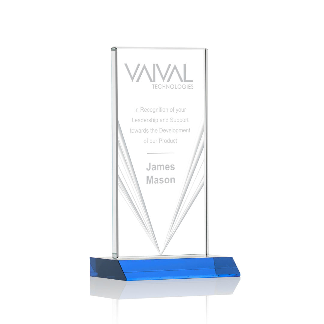 Seaford Liquid Crystal™ Award - Sky Blue 6