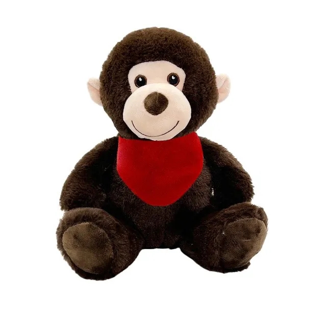 10" Sitting Cuddy Cuties Monkey 9