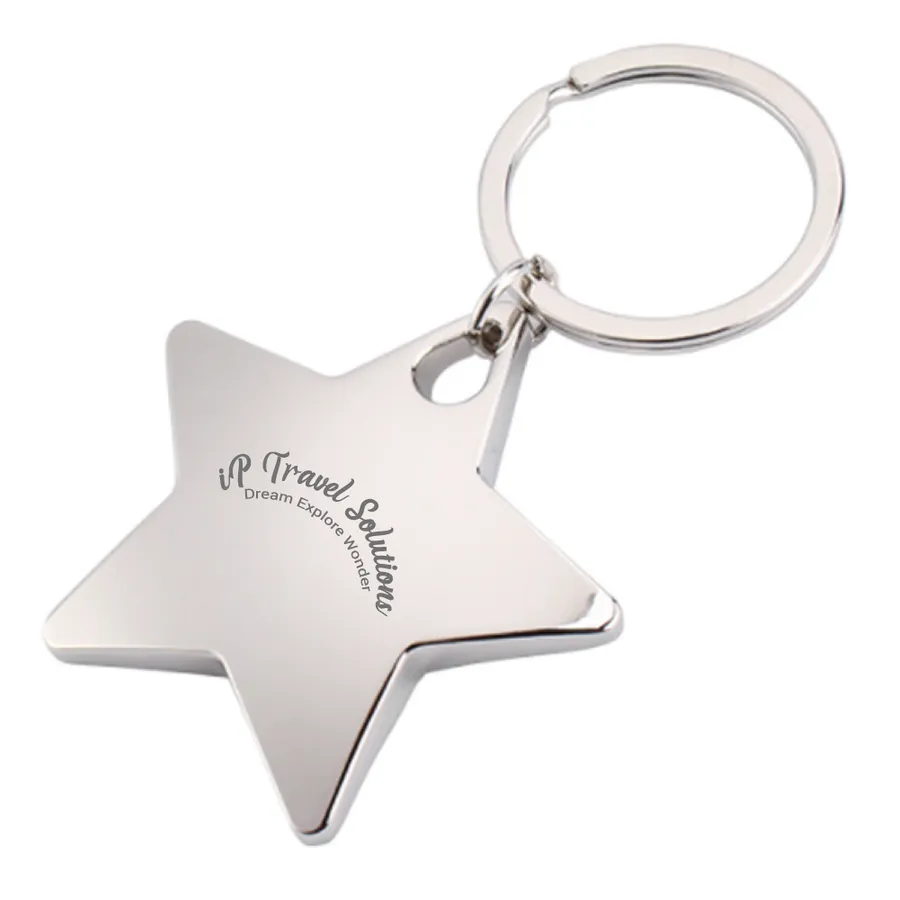 Dazzling Star Metal Keychain 7