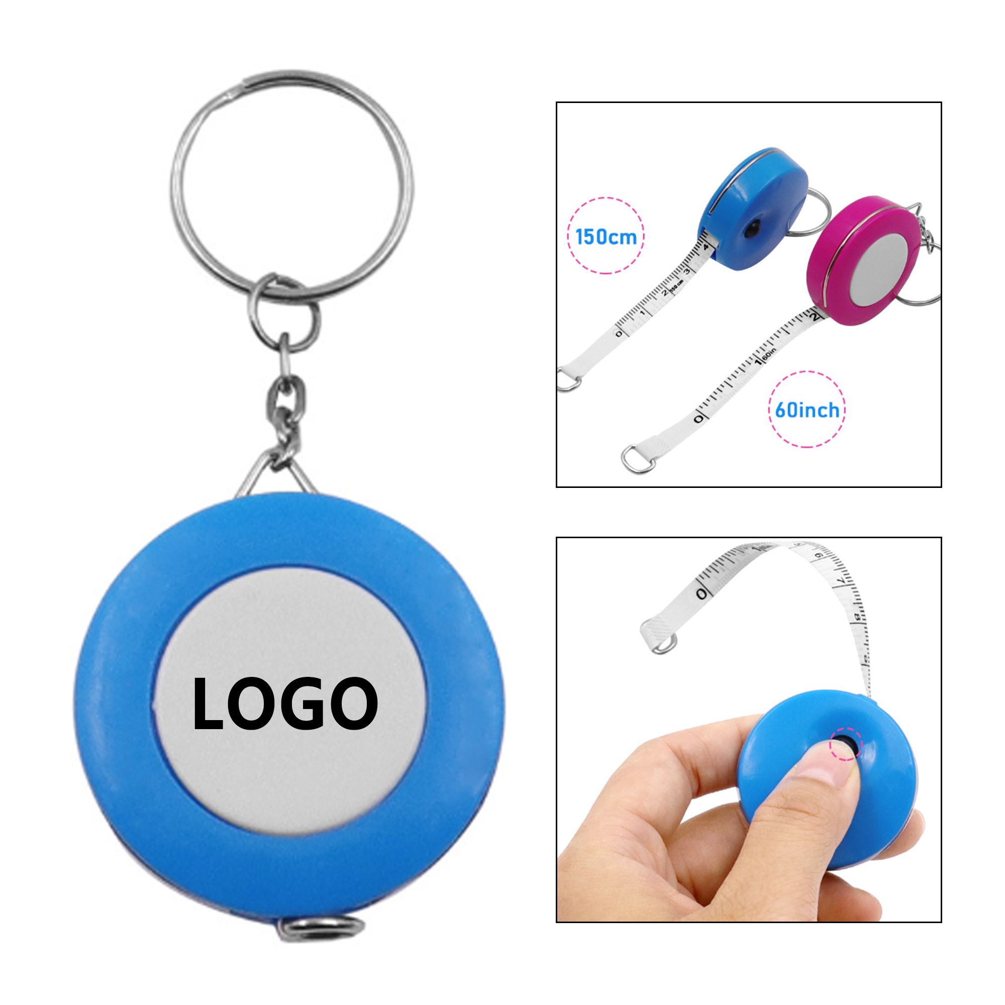 Mini Retractable Soft Measuring Tape 2