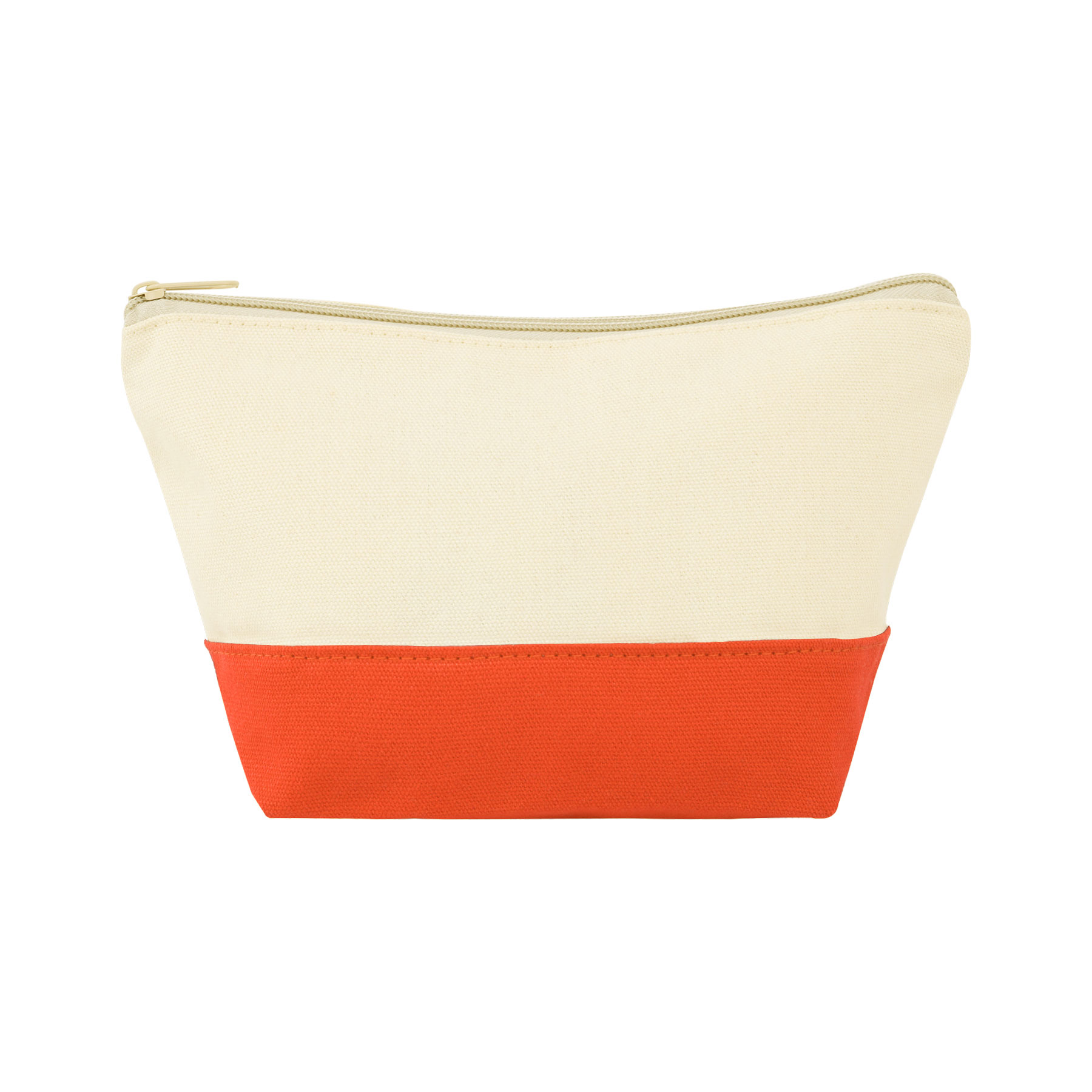 Two-Tone Canvas Cosmetic Bag 15