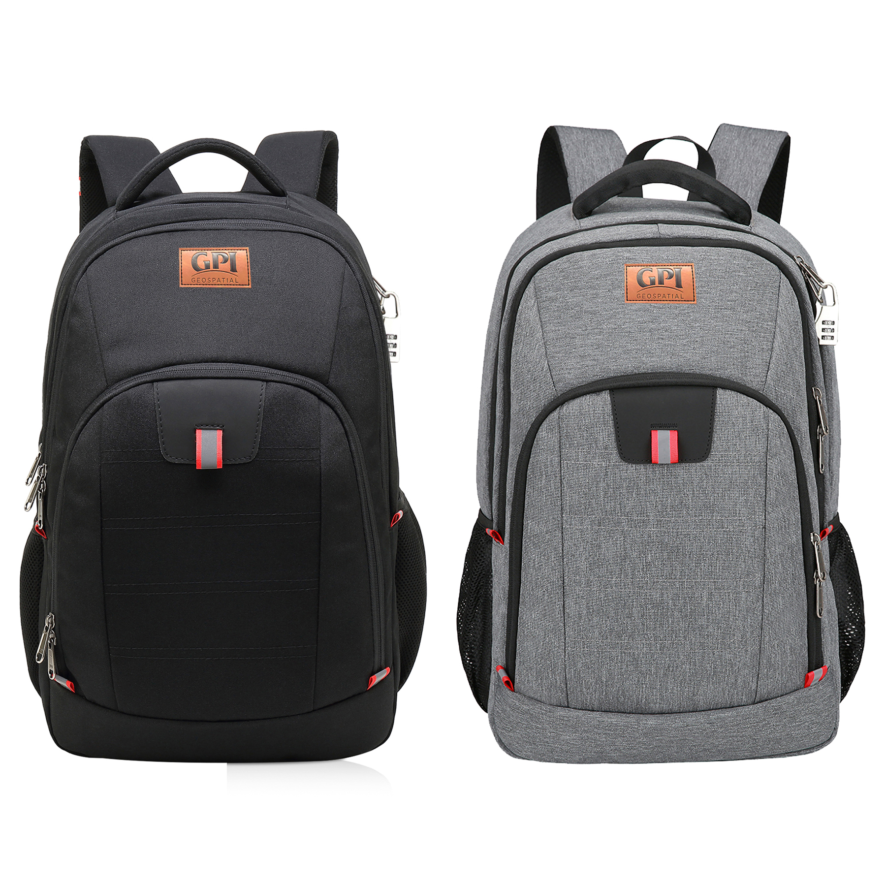 Utility 17" Anti-Theft Business Laptop Backpack 12