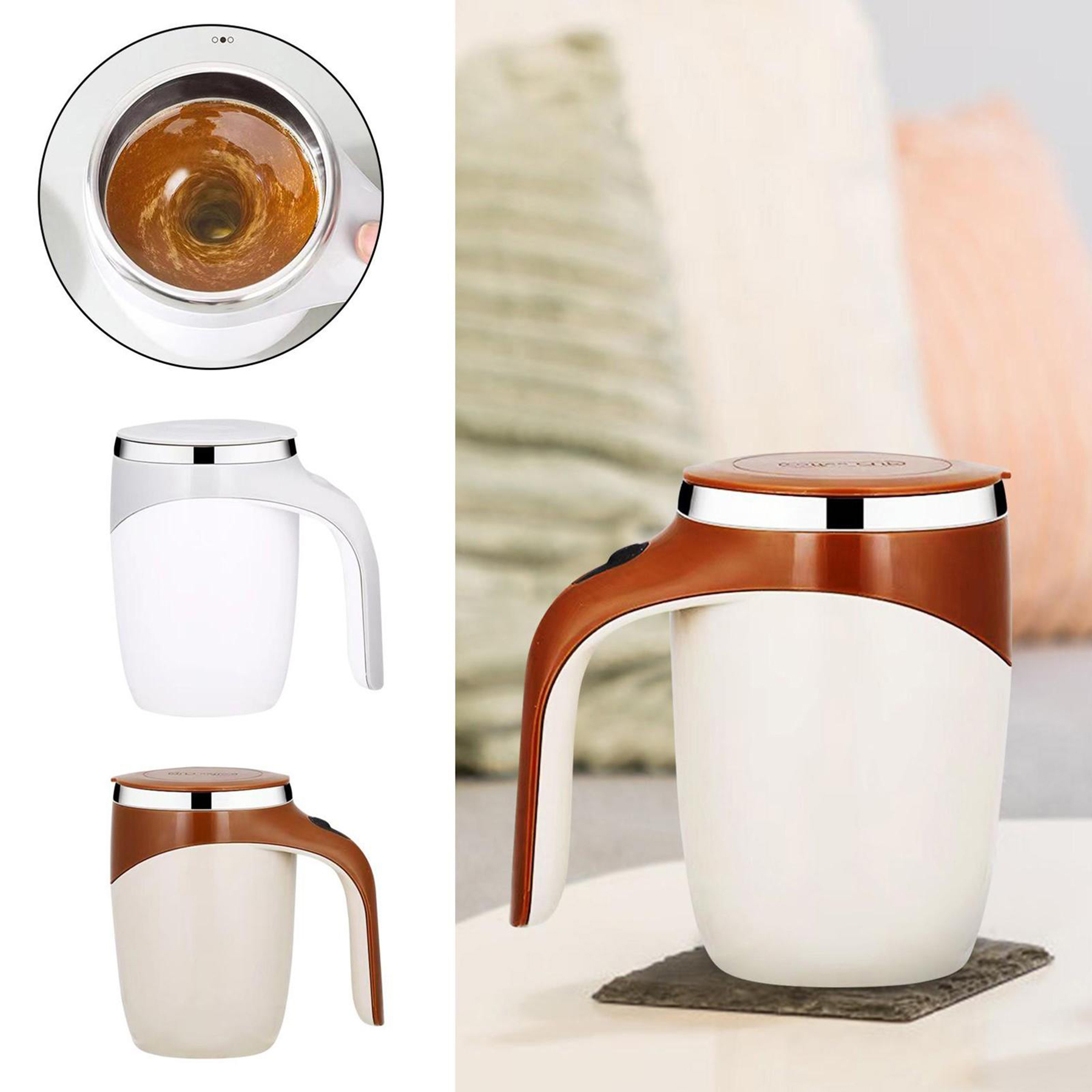 Automatic Self Stirring Magnetic Mug 5