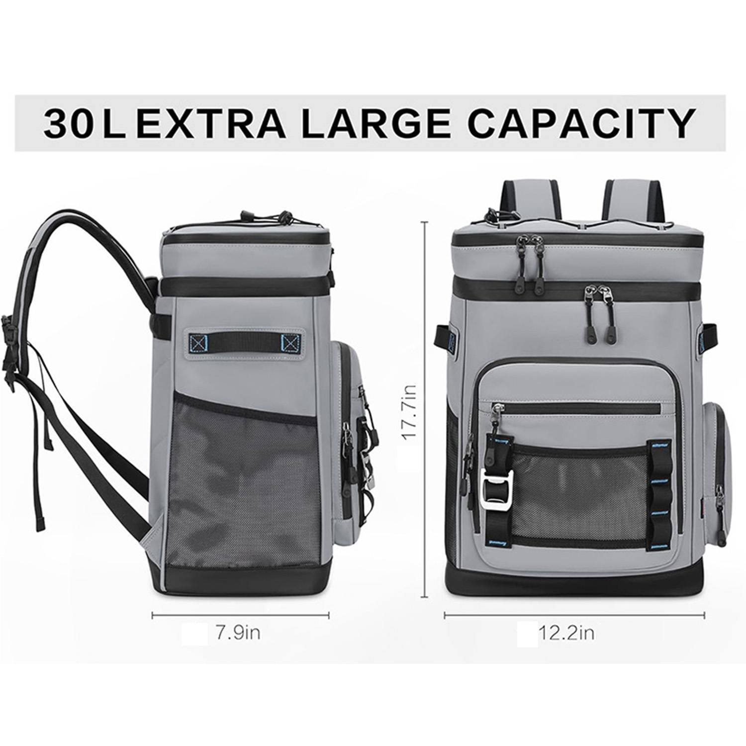 30L Insulated Cooler Backpack – Waterproof & Camping-Ready 7