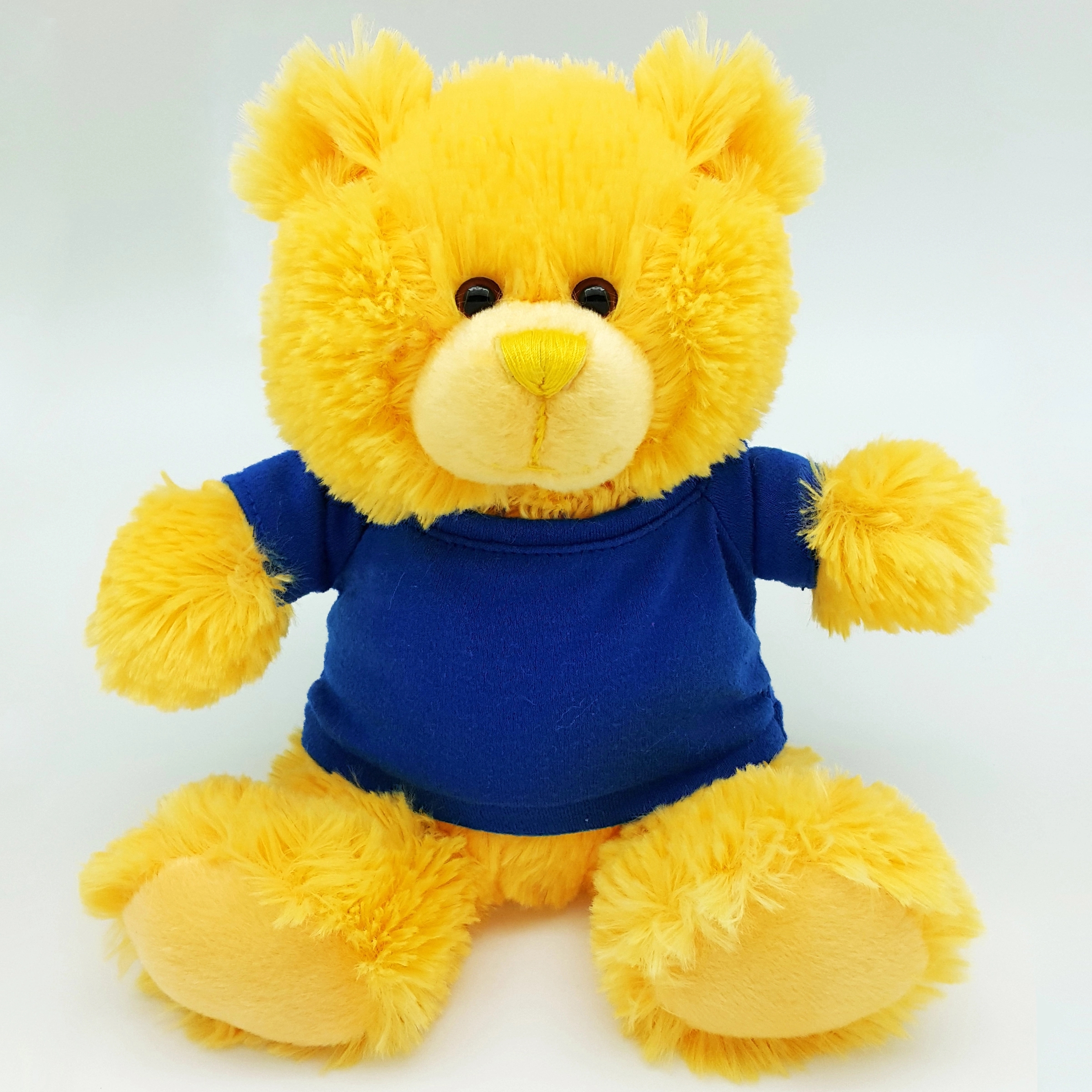 8" Bright Color Yellow Bear 4