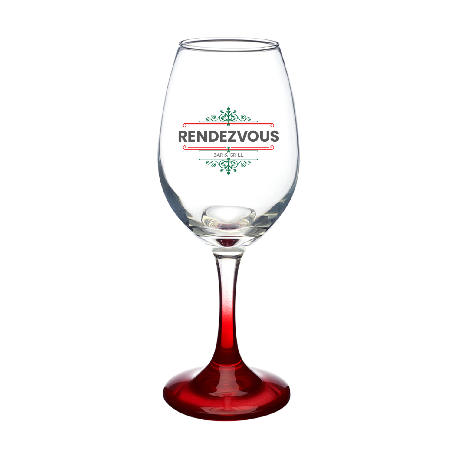 10 oz. Classic Wine Glass (Full Color Imprint) 18