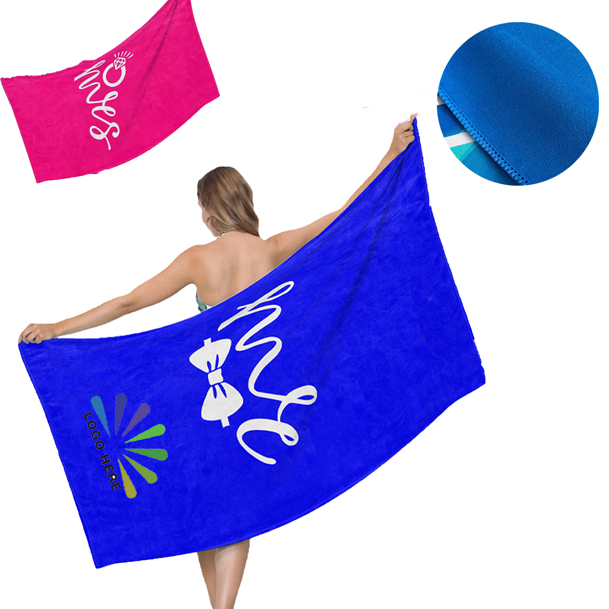 Custom Soft Beach Towel 3