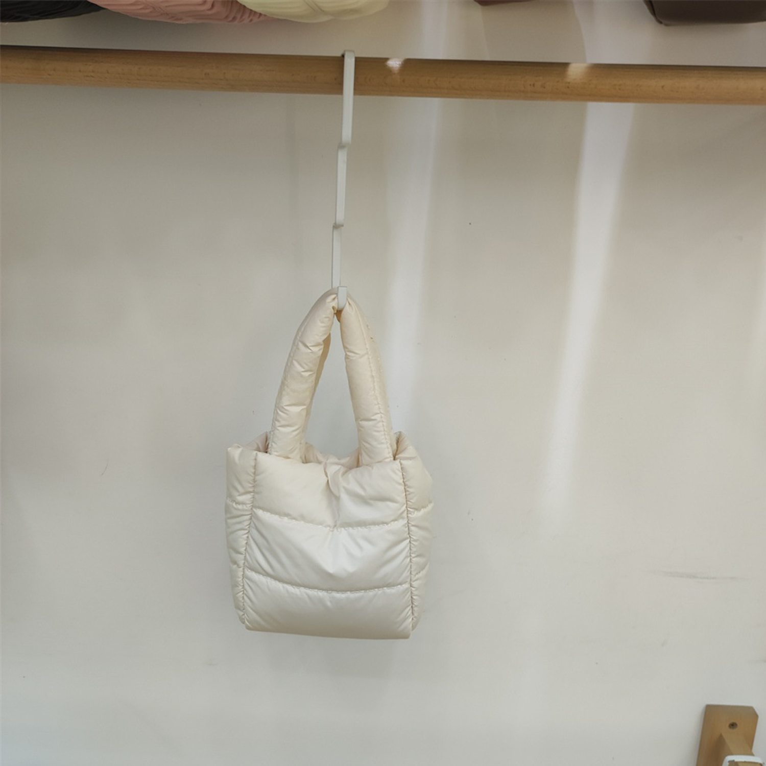 Mini Puffer Tote Light Padded Handbags cross-body bag 6