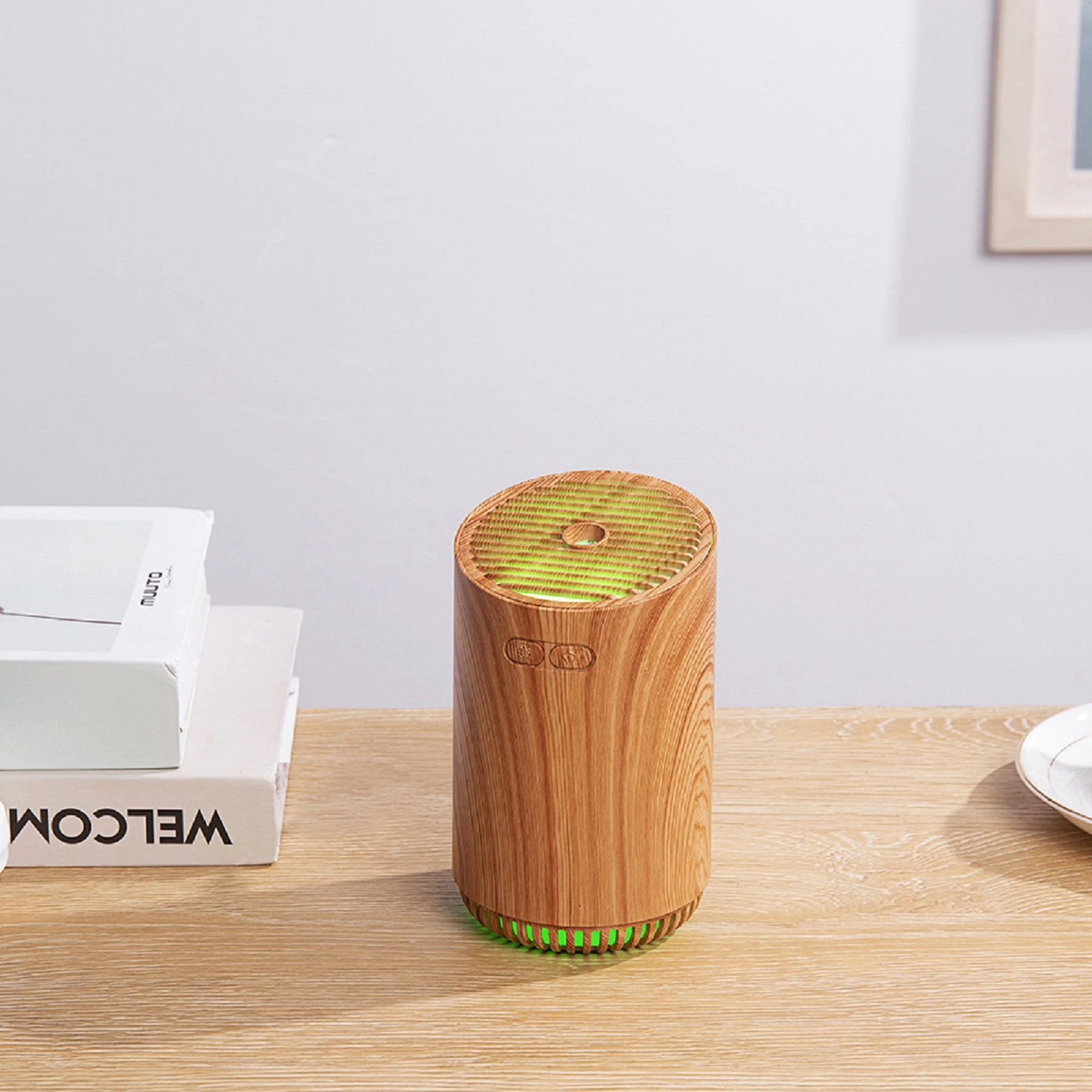 320 ML Wood Grain USB Air Humidifier 2